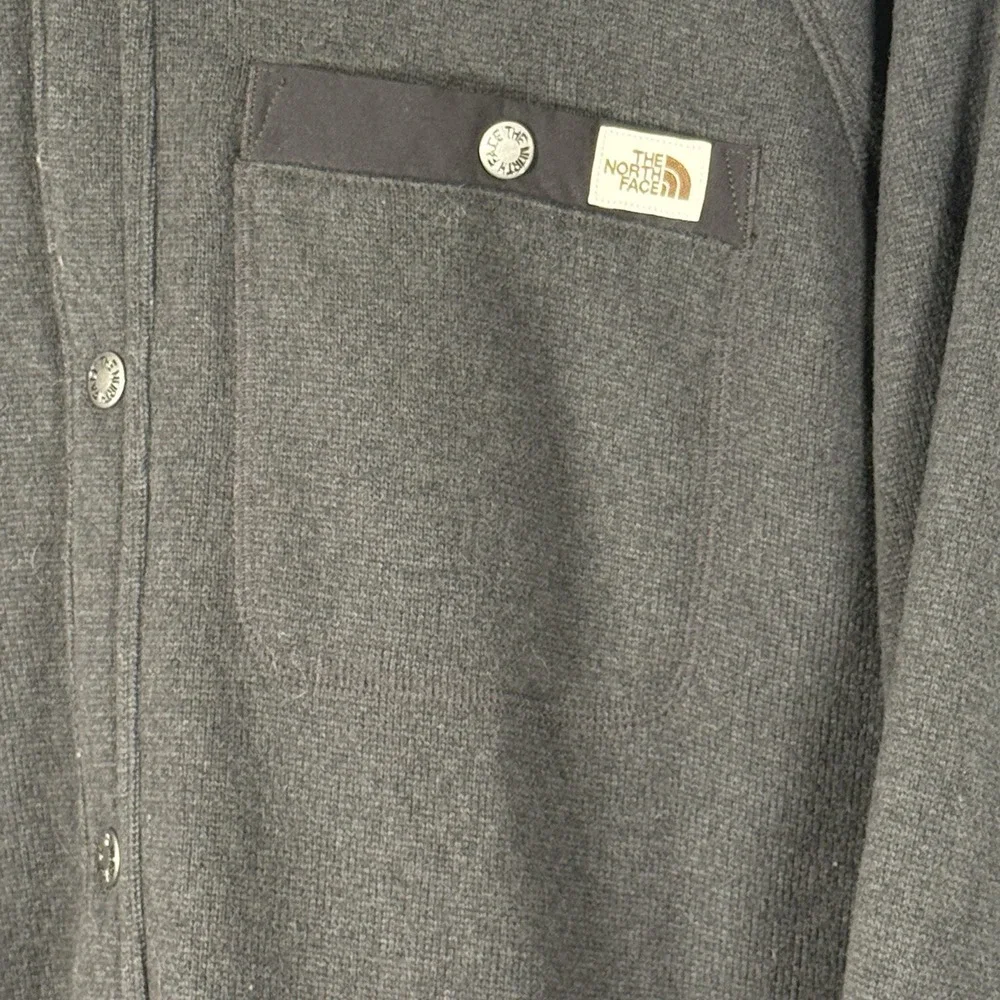 The North Face Men's Gordon Lyons‎ Shacket Black Full Button Warm Large